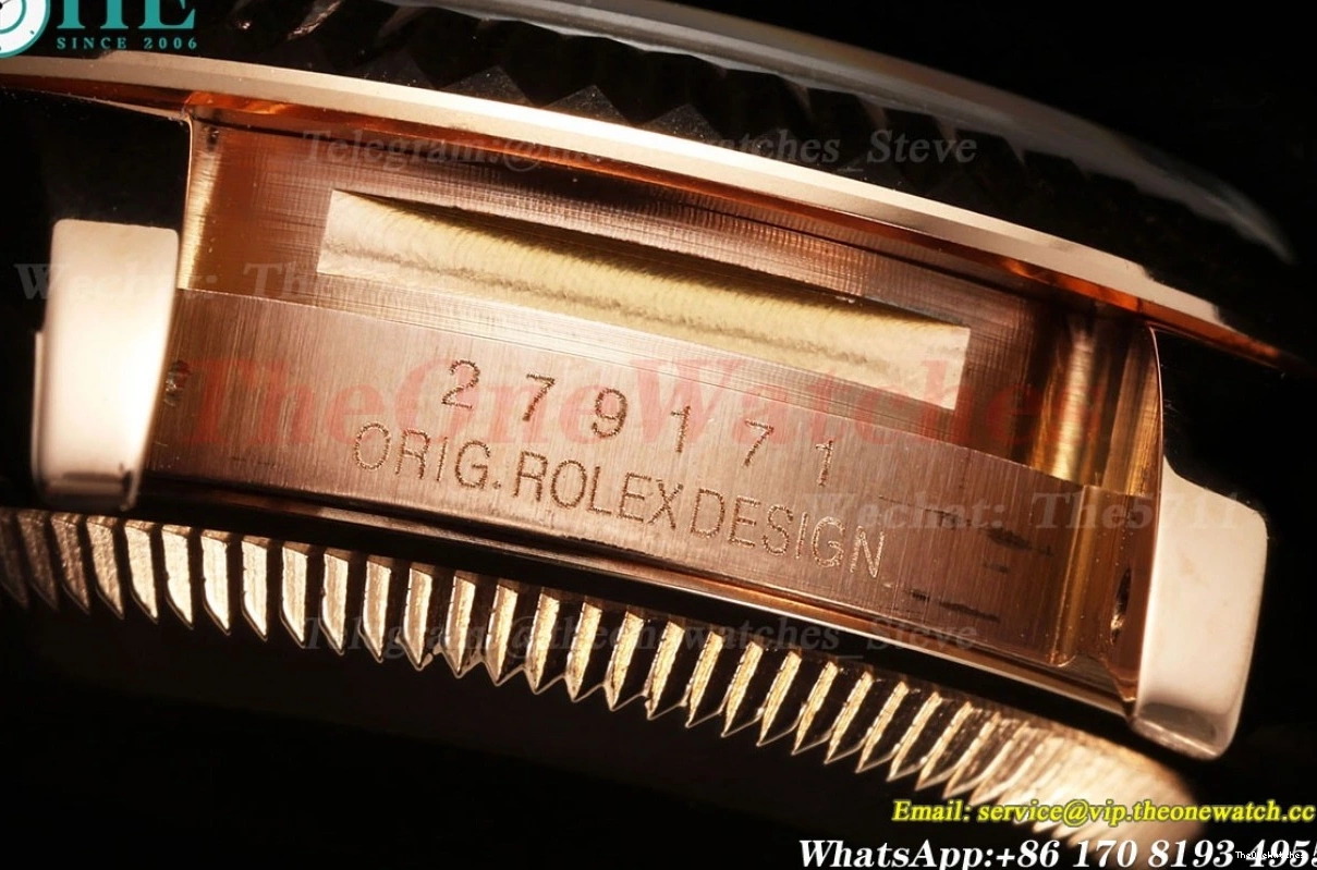 A2671 Pink Pres YG Datejust GMF 279175 28mm Stk YG 1228